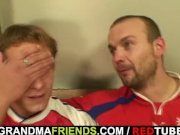 Old bitch loses a bet and gives up her cunt 7/16