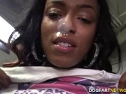 Tila Flame sucks many white cocks before facial cumshot 15/16