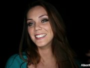 Behind the scenes fun with busty Alison Tyler 9/16