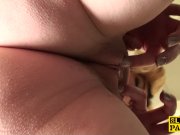 Dutiful uk submissive rubbing her clit on cue 14/16