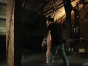 Anal bondage porn for slutty slave dominated with mouth cumshot 7/16