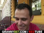 Moaning granny rides young meat 5/16