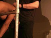 Ebony slave bondage fucked and masturbated in rough submission 11/16