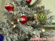 Busty Milf Julia Ann Sucks Off Santa! 2/16