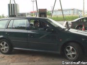 Old mature picked up and double fucked outside 2/16