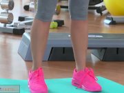 FitnessRooms Multiple orgasms for gym nymph 1/16