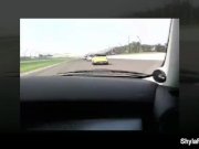 Behind the scenes racing with busty MILF Shyla 11/16