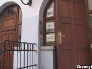 Blonde woman gets her old pussy slammed 1/16