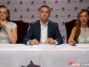 Nikki Benz & Tori Black judging blowjob skills in DP Star 3 Audition Ep 2 6/16