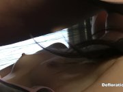 Defloration of Amira - porn actor seduces beginner virgin model 15/16