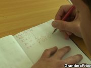 Threesome with very old teacher and boys teen 5/16