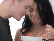 Breakfast with anal dessert 1/16