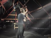 Bondage newbie porn closeup while hogtied pussy masturbated 3/16