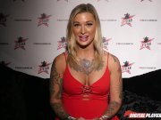 DP Star 3 - Hot Tatooed Pornstar Kleio Valentien Deep Throat Blowjob 2/16