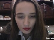 Exposing the pretty face to loyal webcam fans 11/16