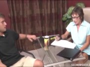 Matute lady sucks a huge dick 5/16