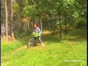 Busty Bike Ride Outdoors Fuck 2/16