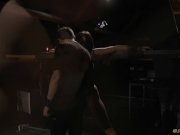 Disciplined teen slave tied and vibed is fucked in bdsm 3/16