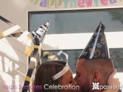 Passion-HD - NewYears fireworks by the fireplace with Kendall Kayden 1/16