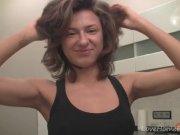 Horny housewife prepares for the webcam adventure 4/16