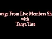 Deauxma & Tanya Tate Shower During Live Show! 1/16