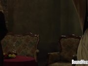 Orgasming Lesbian Threesome With Slaves 1/16