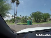 Chubby mexican sucking cocks in parking lot 13/16