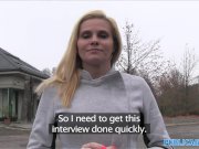 PublicAgent Desperate MILF Fucks for a Job 1/16