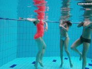 3 girls have fun in the water 4/16