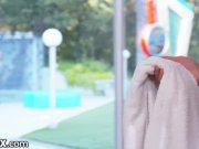 EroticaX Brunette Begs for His Cum 3/16