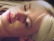 Super sexy babe training blowjob fucking old guy at the gym 14/16