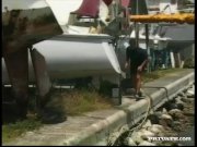 Ebony Beauty Bagheera Is Fucked by a Hard White Cock 3/16