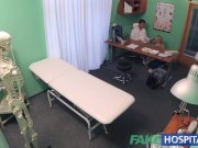 FakeHospital Sexy blonde MILF feeds then fucks doctor on desk 6/16