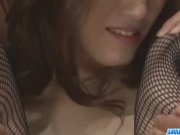 Kanako Iioka, lady in fishnet endures two big 2/16