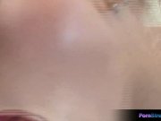 Dasha loves to use her feet to massage a man’s cock 15/16