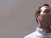 Scarlett Pain fucks BBC but her father doesn't like it 2/16