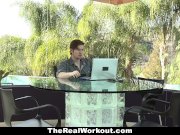 TeamSkeet - Hot Fitness Trainer Gives Client Free Fuck 1/16