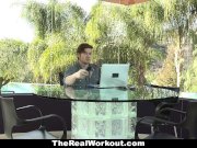 TeamSkeet - Hot Fitness Trainer Gives Client Free Fuck 4/16