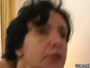 He brings granny tourist home for cunt fucking 16/16