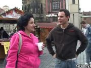 He brings granny tourist home for cunt fucking 2/16