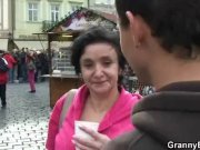 He brings granny tourist home for cunt fucking 5/16