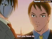 Busty MILF's unexpected double penetration [ENG SUB] 3/16