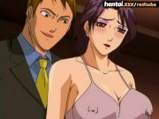 Busty MILF's unexpected double penetration [ENG SUB] 4/16