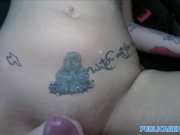 Public Agent Beautiful blonde fucks on backseat 16/16