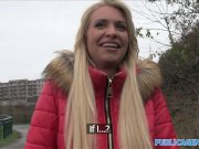 Public Agent Beautiful blonde fucks on backseat 5/16