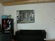 Office mature bitch riding cock after cock sucking 1/16