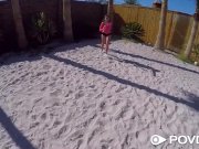 POVD Sexy Ivy Rose in dirty lingerie sucks big cock 2/16