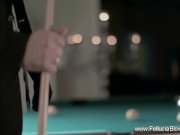 Beautiful Blonde Lady On Her Blowjob Session 2/16