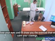 Fake Hospital Petite blonde deepthroats a thick dick before rough fuck 7/16