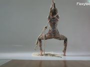 Anka the nudist showing her talent 2/16